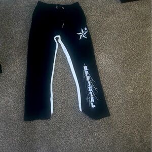 PICKUP ONLY Black Fleece sweatpants graphic design